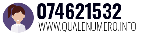 Numero di telefono 074621532 074621532