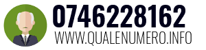 Numero di telefono 0746228162 0746228162