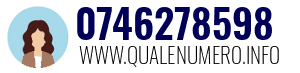 Numero di telefono 0746278598 0746278598