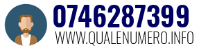 Numero di telefono 0746287399 0746287399