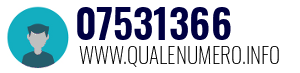 Numero di telefono 07531366 07531366