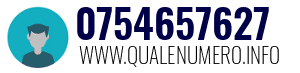Numero di telefono 0754657627 0754657627