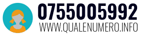 Numero di telefono 0755005992 0755005992