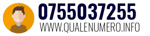 Numero di telefono 0755037255 0755037255