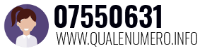 Numero di telefono 07550631 07550631