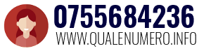 Numero di telefono 0755684236 0755684236