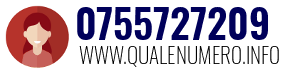 Numero di telefono 0755727209 0755727209