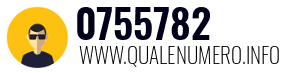 Numero di telefono 0755782 0755782