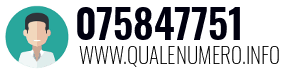 Numero di telefono 075847751 075847751