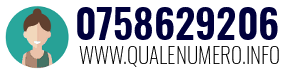 Numero di telefono 0758629206 0758629206