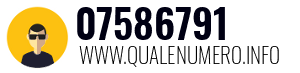 Numero di telefono 07586791 07586791