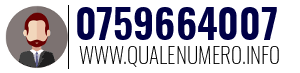 Numero di telefono 0759664007 0759664007