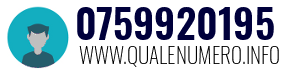 Numero di telefono 0759920195 0759920195