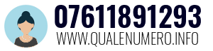 Numero di telefono 07611891293 07611891293