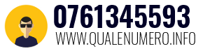 Numero di telefono 0761345593 0761345593