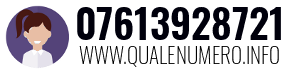 Numero di telefono 07613928721 07613928721