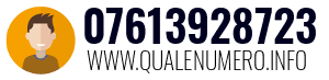 Numero di telefono 07613928723 07613928723