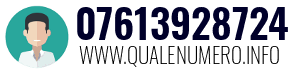 Numero di telefono 07613928724 07613928724
