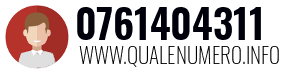 Numero di telefono 0761404311 0761404311