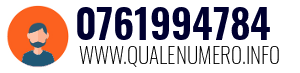 Numero di telefono 0761994784 0761994784