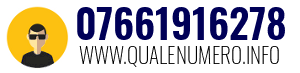 Numero di telefono 07661916278 07661916278