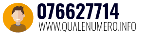 Numero di telefono 076627714 076627714