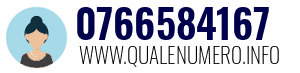 Numero di telefono 0766584167 0766584167
