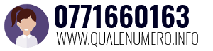 Numero di telefono 0771660163 0771660163