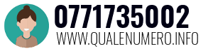 Numero di telefono 0771735002 0771735002