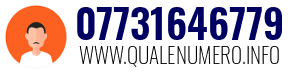 Numero di telefono 07731646779 07731646779