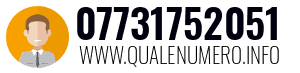 Numero di telefono 07731752051 07731752051
