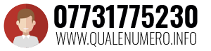 Numero di telefono 07731775230 07731775230