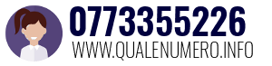 Numero di telefono 0773355226 0773355226