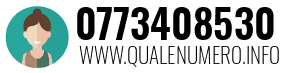 Numero di telefono 0773408530 0773408530