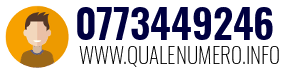 Numero di telefono 0773449246 0773449246