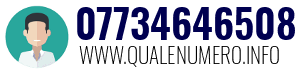 Numero di telefono 07734646508 07734646508