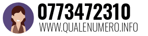 Numero di telefono 0773472310 0773472310