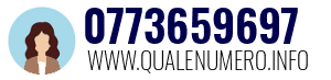 Numero di telefono 0773659697 0773659697