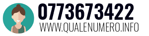 Numero di telefono 0773673422 0773673422