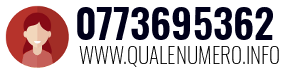 Numero di telefono 0773695362 0773695362