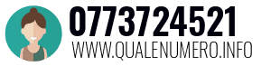 Numero di telefono 0773724521 0773724521