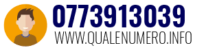 Numero di telefono 0773913039 0773913039