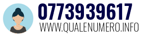 Numero di telefono 0773939617 0773939617