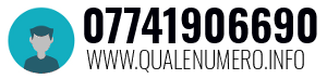 Numero di telefono 07741906690 07741906690