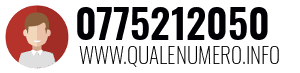 Numero di telefono 0775212050 0775212050