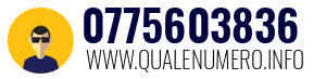 Numero di telefono 0775603836 0775603836