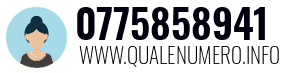 Numero di telefono 0775858941 0775858941