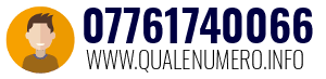 Numero di telefono 07761740066 07761740066