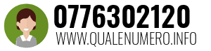 Numero di telefono 0776302120 0776302120