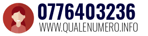Numero di telefono 0776403236 0776403236